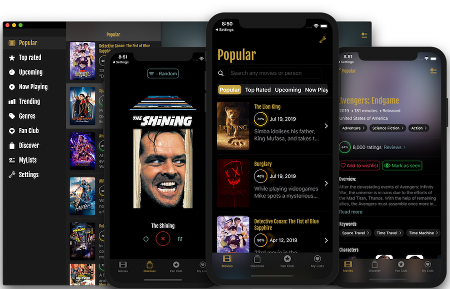 MovieSwiftUI project artwork