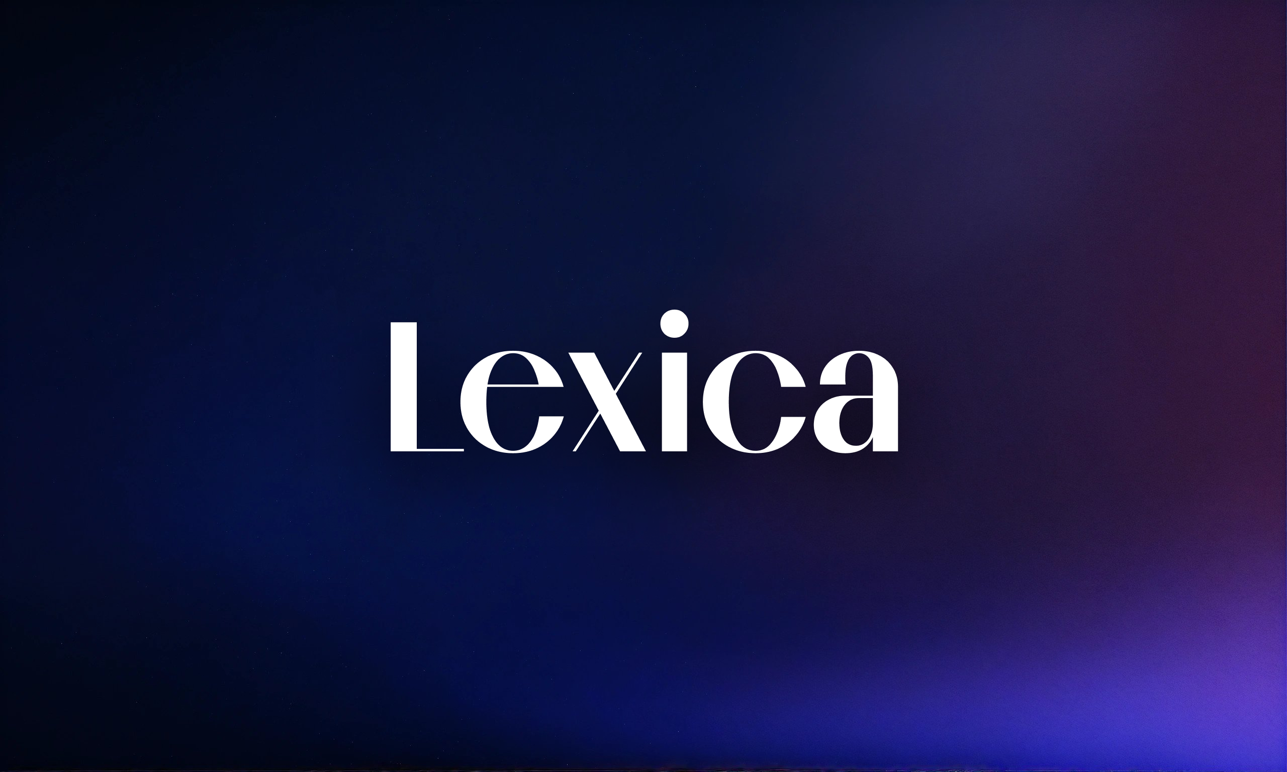 Lexica project artwork