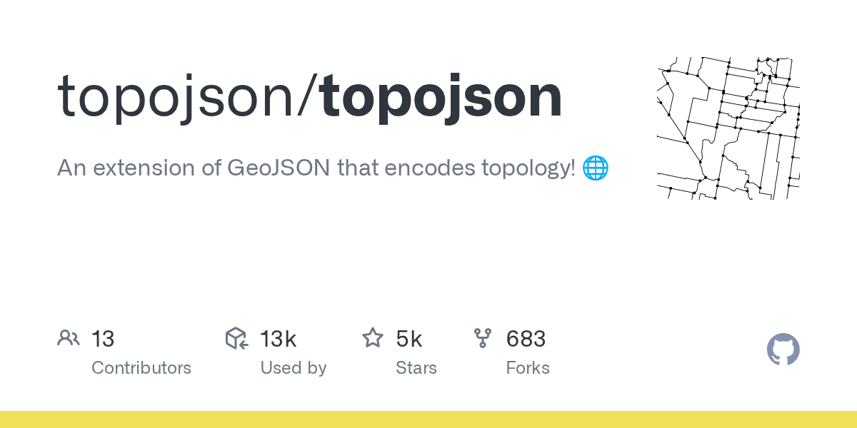 TopoJSON project artwork