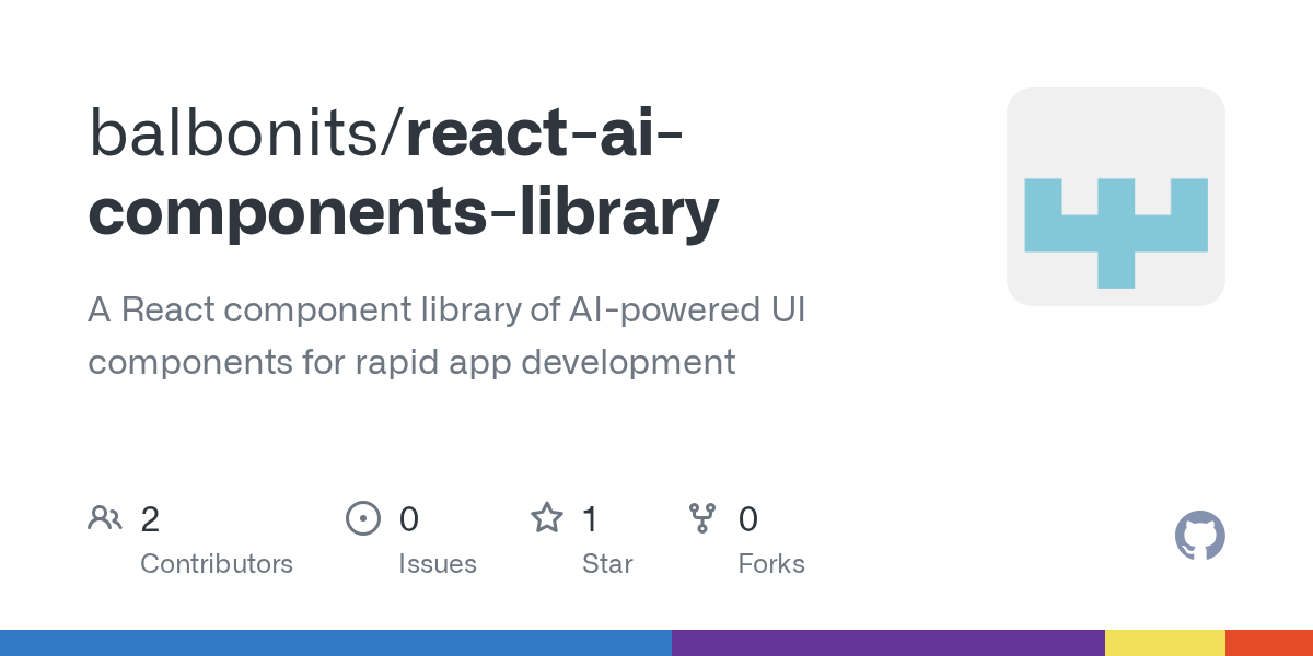 react-ai-components-library project artwork
