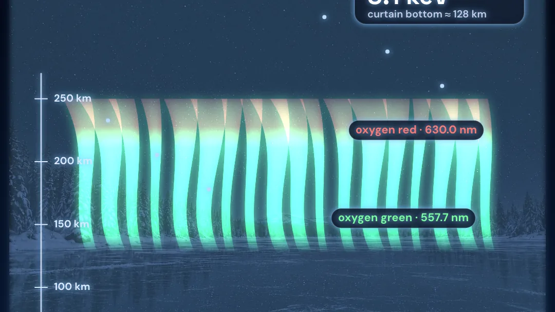 Why are the northern lights green? project artwork