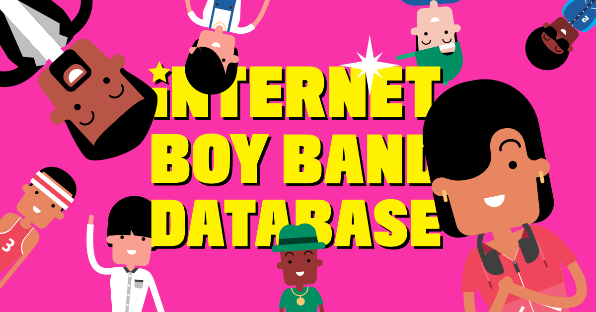 Boy Bands project artwork