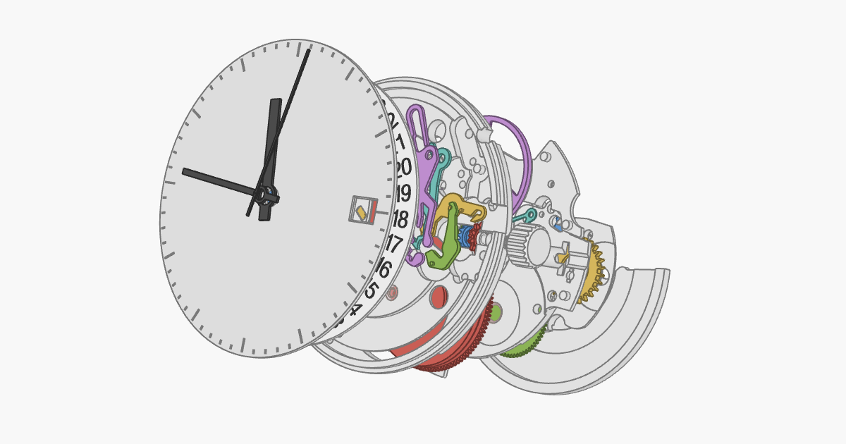 Mechanical Watch project artwork