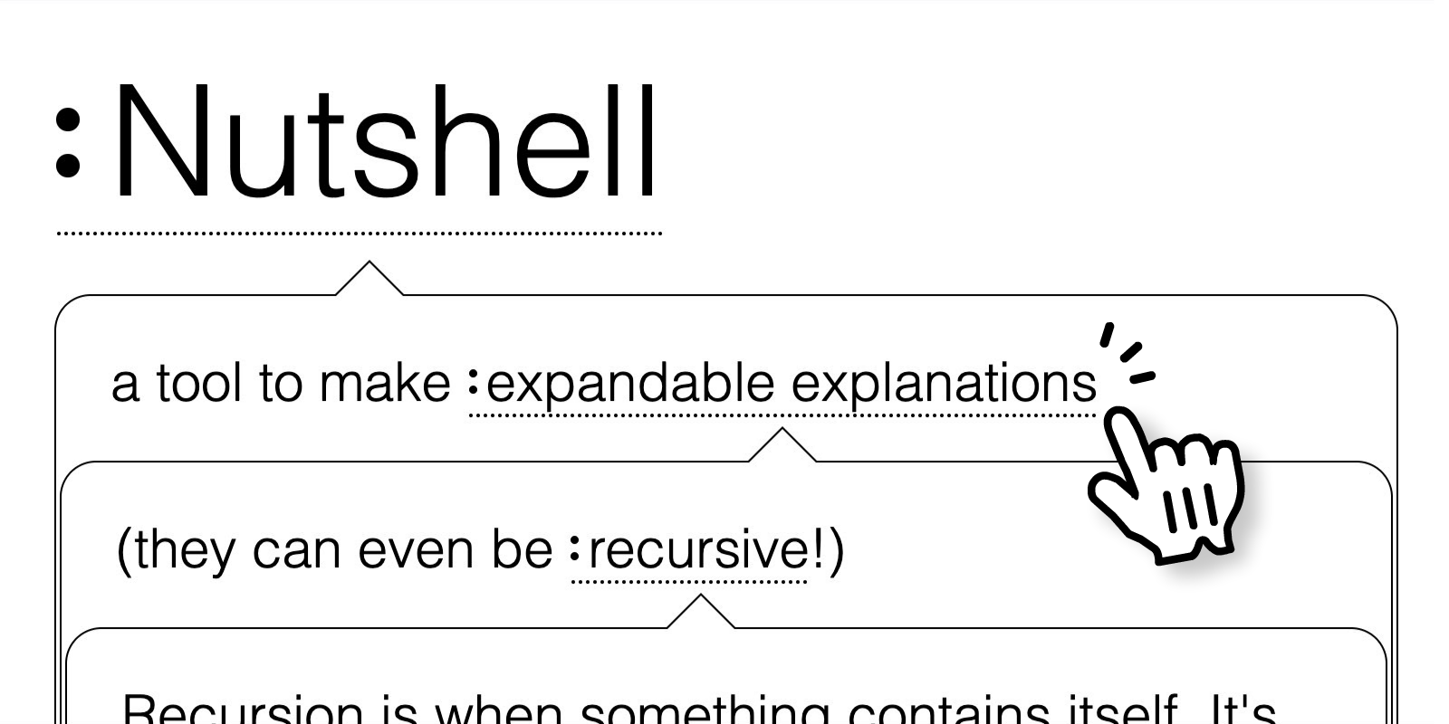 Nutshell project artwork